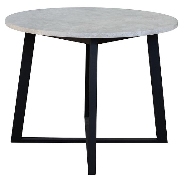 Стол обеденный «Лари» П8.977.4.01, Материал: ЛДСП, Цвет: Бетон Лайт (6T3A5052-kopiya.jpg) Стол обеденный «Лари» П8.977.4.01, Материал: ЛДСП, Цвет: Бетон Лайт