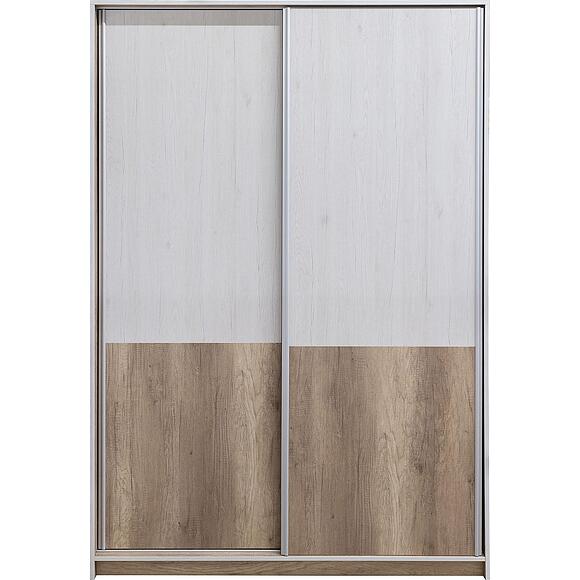 კარადა-კუპე 2დ «იუნონა» პ3.582.1.02, ადგილი: ლდსპ, ფერი: თეთრი + ვერსალის მუხა