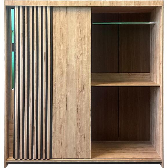 ტანსაცმლის კარადა «დეკო» ბმ2.776.1.65-01, ადგილი: ლდსპ, ფერი: ნავარის მუხა