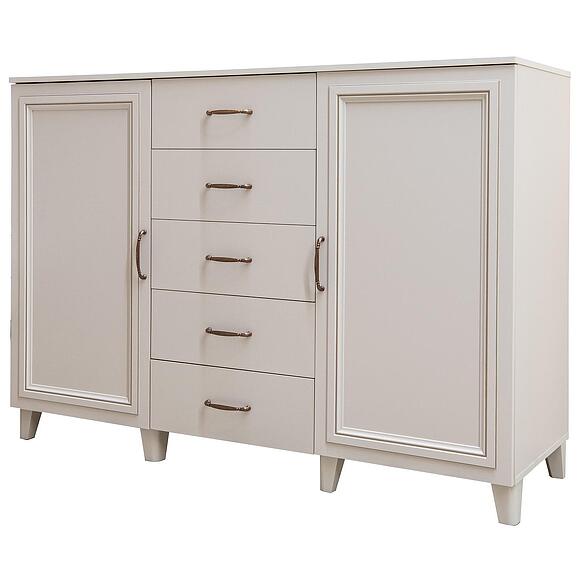 Тумба «Сати» П7.057.1.23, Материал: ЛДСП+МДФ, Цвет: Персидский жемчуг