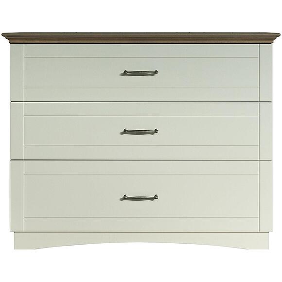 Комод «Шанталь» П6.952.1.02, ადგილი: ლდსპ, ფერი: ნაცრისფერი + საჰარის მუხა