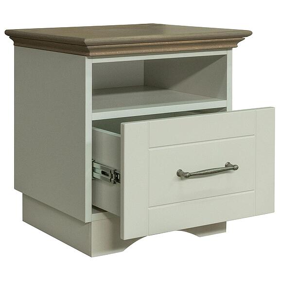 Тумба прикроватная «Шанталь» П6.952.1.04, ადგილი: ლდსპ, ფერი: ნაცრისფერი + საჰარის მუხა (6T3A5489_.jpg) Тумба прикроватная «Шанталь» П6.952.1.04, ადგილი: ლდსპ, ფერი: ნაცრისფერი + საჰარის მუხა