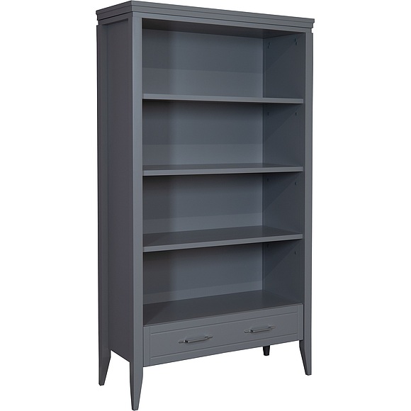 Стеллаж «Орли» П3.590.2.02, Материал: МДФ, Цвет: Платина