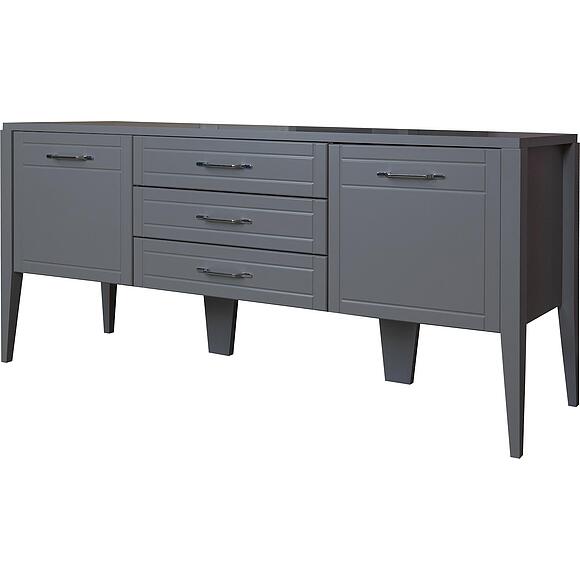 Тумба «Орли» П3.590.0.07, Материал: МДФ, Цвет: Платина