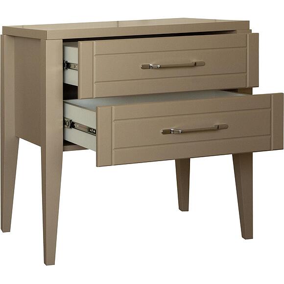 Тумба прикроватная «Орли» П3.590.1.06, Материал: МДФ, Цвет: Капучино