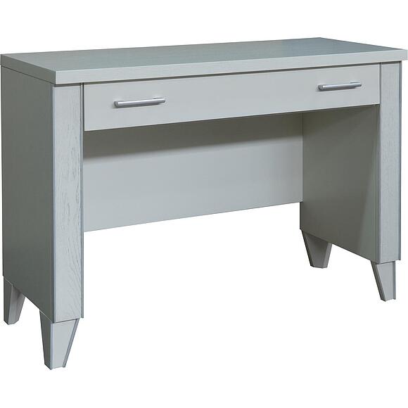 Стол туалетный «Амадей» П6.635.1.15, ადგილი: დსპ, მუხის შპონით, ფერი: სპილოსძვლისფერი ვერცხლით