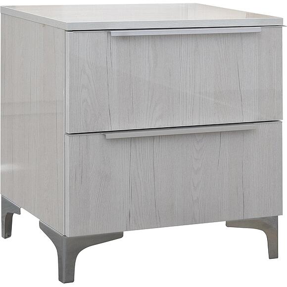 საძინებლის ტუმბო «აგატა» პ8.986.1.01, ადგილი: ლდსპ, ფერი: მუხის ბორდო ლაითი