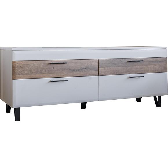 Тумба ТВ «Ариста» П3.593.0.07, Материал: ЛДСП, Цвет: Беж Нубук + Дуб Артизан Трюфель (Tumba_TV_Arista_P3-593-0-07_.jpg) Тумба ТВ «Ариста» П3.593.0.07, Материал: ЛДСП, Цвет: Беж Нубук + Дуб Артизан Трюфель