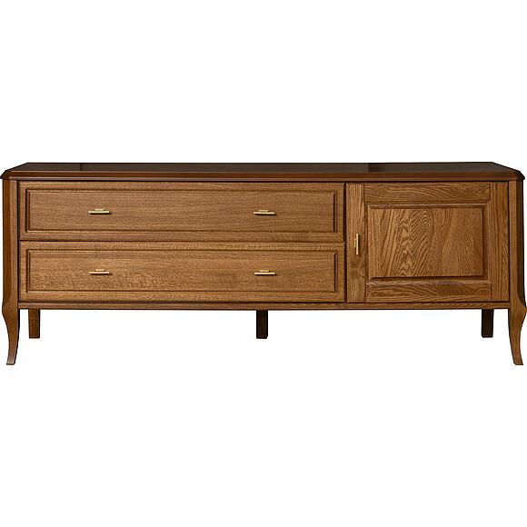 Тумба ТВ «Нокс» П4.988.0.10, Материал: Массив (дуб), Цвет: Дуб рустикаль