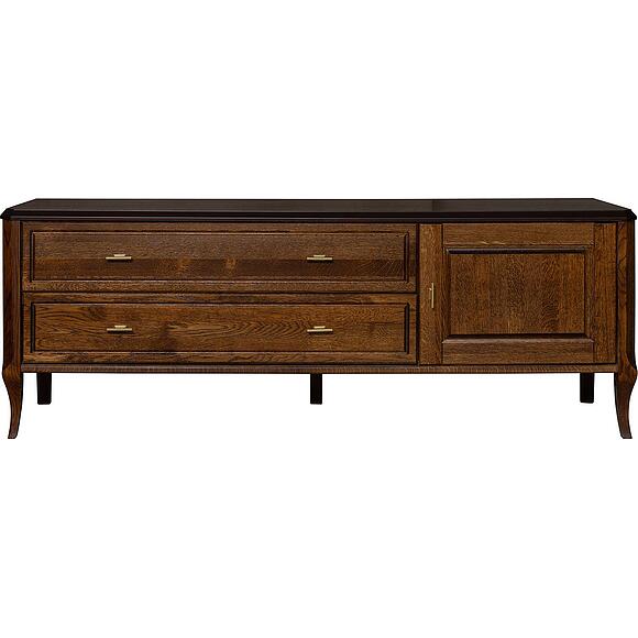 Тумба ТВ «Нокс» П4.988.0.10, Материал: Массив (дуб), Цвет: Черешня