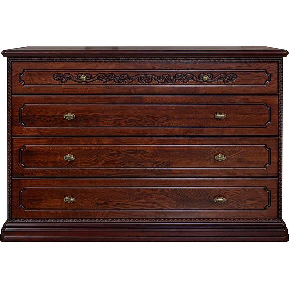 Комод «Бристоль» П3.588.1.04 , Материал: Массив (дуб), Цвет: Спелая вишня