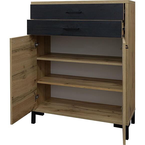 ფეხსაცმელების ტუმბო «ბლექვუდ ლოფტი» პ3.0556.3.35, ფერი: მუხის ვოტანი + შავი (Tumba-dlya-obuvi-P570-05_.jpg) ფეხსაცმელების ტუმბო «ბლექვუდ ლოფტი» პ3.0556.3.35, ფერი: მუხის ვოტანი + შავი