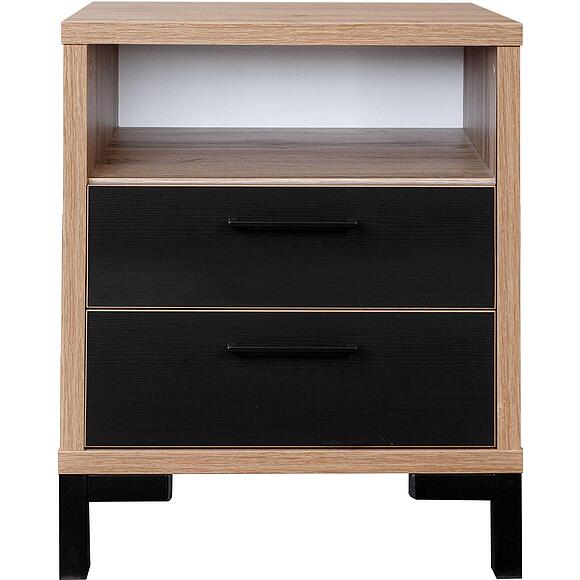 საძინებლის ტუმბო «ბლექვუდ ლოფტი» პ3.0556.1.17, ადგილი: ლდსპ, ფერი: მუხის ვოტანი + შავი (P558-075da47490714b6.jpg) საძინებლის ტუმბო «ბლექვუდ ლოფტი» პ3.0556.1.17, ადგილი: ლდსპ, ფერი: მუხის ვოტანი + შავი