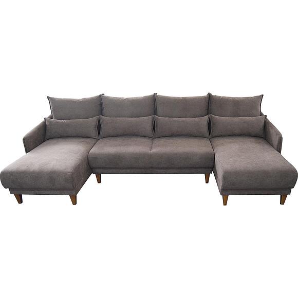 დივანი «ოირა» (6ლ.2მ.6რ), ადგილი: ნაჭერი, ტყავის ჯგუფი: 19 ჯგუფი