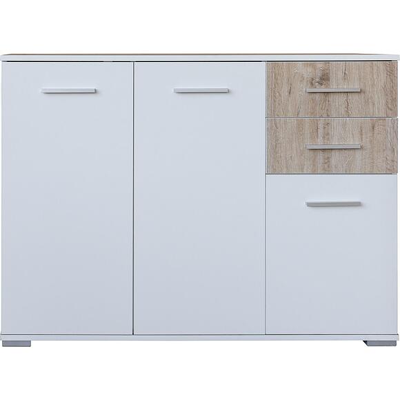 Тумба «Юнона Лайт» П3.0582.1.63, ადგილი: ლდსპ, ფერი: ღია ბორდოს მუხა + კანიონის მუხა