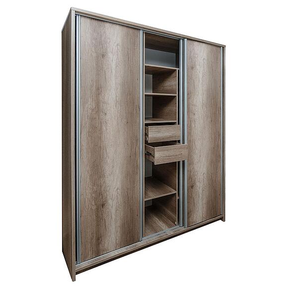 კარადა-კუპე 3დ «გლობუსი» პ7.038.3.18, ადგილი: ლდსპ, ფერი: მუხის კანიონი