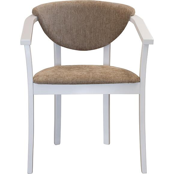 სკამი «ალექსისი მ» პ5.0611.5.01, ადგილი: ნაჭერი, ფერი: რძისფერი