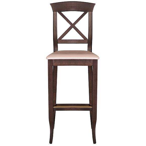 ბარის სკამი «რუსტიკალი მ» პ5.0351.5.03, ადგილი: ხელოვნური ტყავი, ფერი: ვენგე