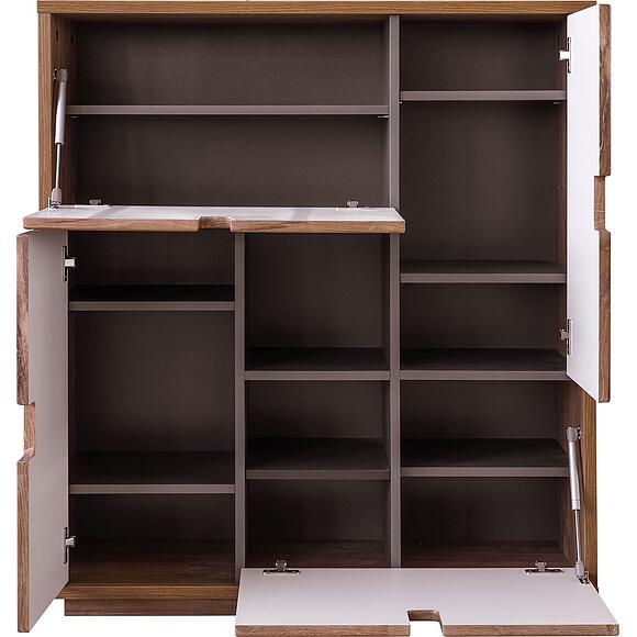 Тумба «Хольтен Лофт» П3.0579.3.10, Материал: МДФ+ПВХ, Цвет: Дуб Ланцелот темный - Дуб Стирлинг + Графит