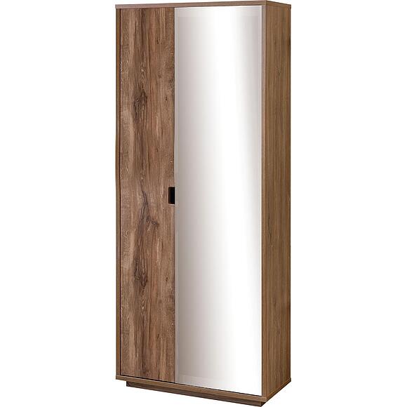 Шкаф «Хольтен Лофт» П3.0579.3.01, Материал: ЛДСП, Цвет: Дуб Ланцелот темный - Дуб Стирлинг + Графит