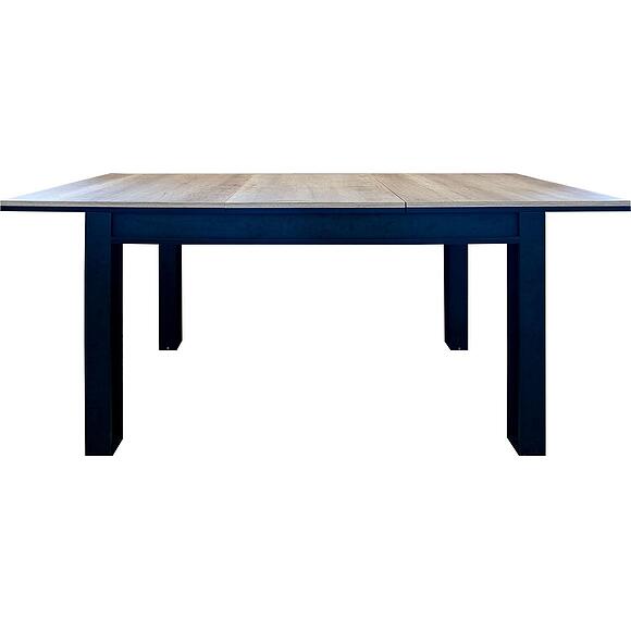 Стол обеденный раздвижной «Каньон Лофт» П3.0561.4.28, Материал: ЛДСП, Цвет: Дуб Каньон+чёрный