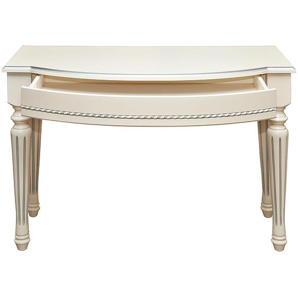 Стол туалетный «Валенсия Классик» П3.0589.1.16, Материал: МДФ+шпон, Цвет: Античная темпера с серебром