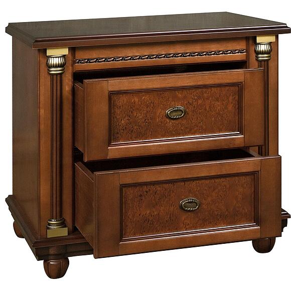 საძნებლის ტუმბო «ვალენსია კლასიკი» პ3.0589.1.12, ადგილი: მყარი არყი, ფერი: წაბლისფერი