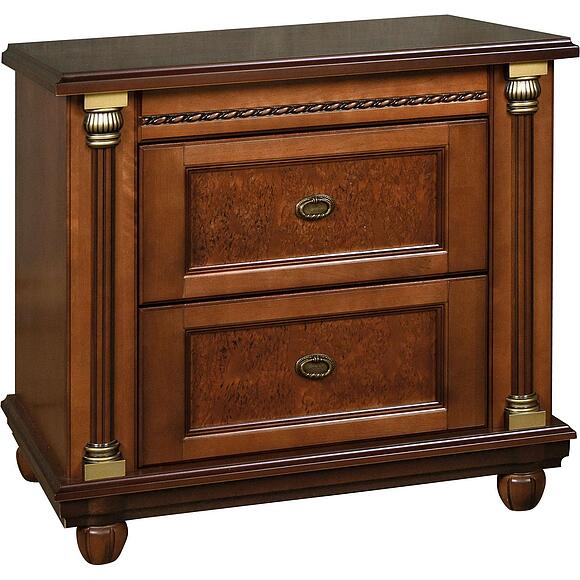 საძნებლის ტუმბო «ვალენსია კლასიკი» პ3.0589.1.12, ადგილი: მყარი არყი, ფერი: წაბლისფერი