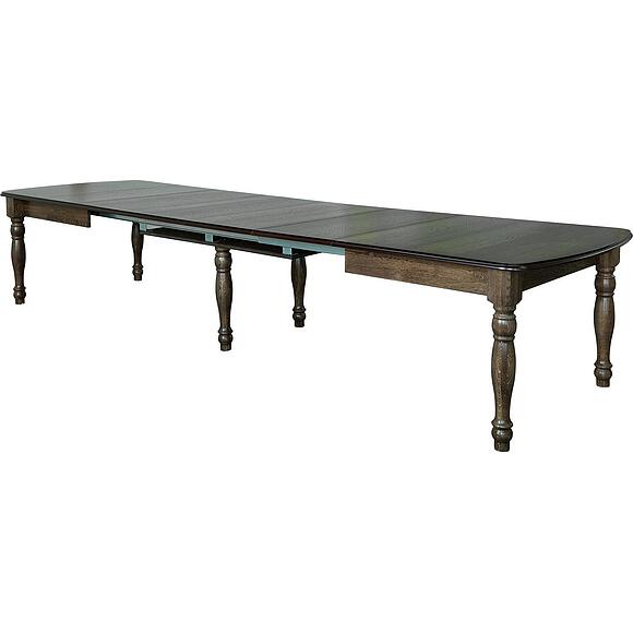 სასადილო მაგიდა «ვერდი კლასიკი» პ3.0487.4.38, ადგილი: მასიური მუხა, ფერი: თამბაქო