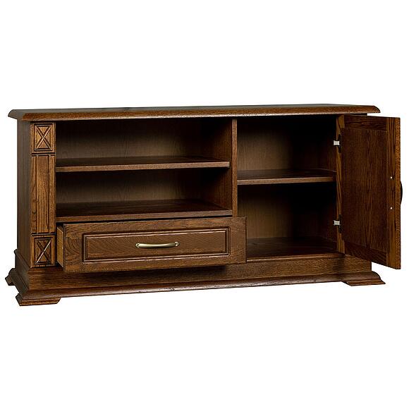 Тумба ТВ «Верди Классик» П1.0487.0.31, Материал: Массив (дуб), Цвет: Черешня