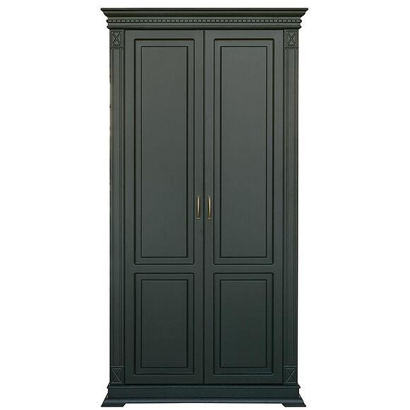 ტანსაცმლის კარადა 2დ «ვერდი კლასიკი» პ3.0487.1.26, ადგილი: მასიური მუხა, ფერი: გრინი