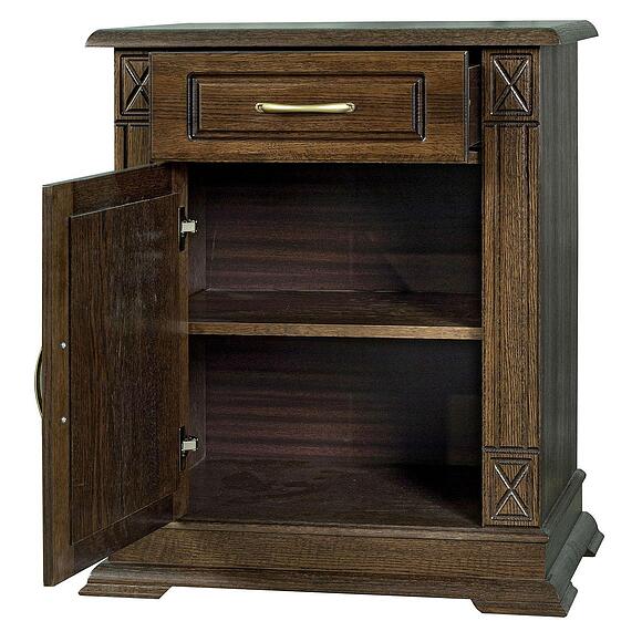 ტუმბო «ვერდი კლასიკი» პ1.0487.0.32-01, ადგილი: მასიური მუხა, ფერი: ვენგე