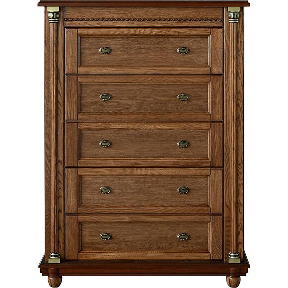 Комод «Валенсия Д Классик» П3.0591.1.14, ადგილი: მასიური მუხა, ფერი: ანტიკური ბრინჯაო