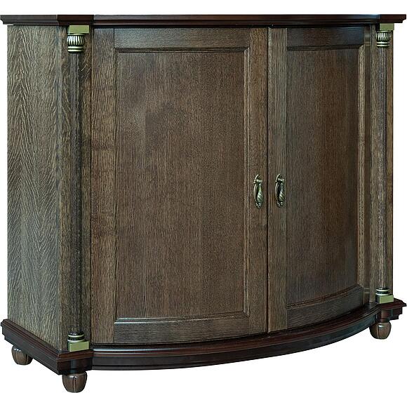 Тумба 2д «Валенсия Д Классик» П3.0591.0.07, ადგილი: მასიური მუხა, ფერი: თამბაქო