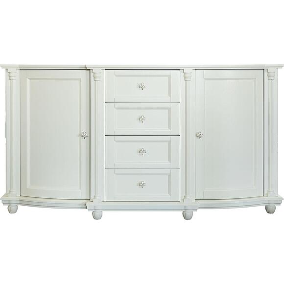 Тумба 3д «Валенсия Д Классик» П3.0591.0.05, ადგილი: მასიური მუხა, ფერი: სპილოს ძვლის ფერი