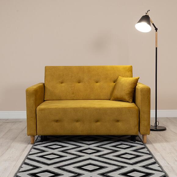 2-ადგილიანი დივანი «ლოკი» (2მ), ადგილი: ნაჭერი, ტყავის ჯგუფი: 19 ჯგუფი, ტრანსფორმაციის მექანიზმი: მექანიზმით