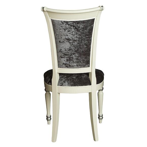 Стул «Идальго М» П5.0167.5.01, Материал: Ткань, Цвет: Слоновая кость с серебром (4J4A0614.jpg) Стул «Идальго М» П5.0167.5.01, Материал: Ткань, Цвет: Слоновая кость с серебром