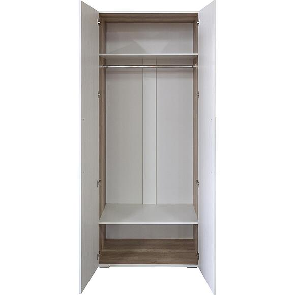 Шкаф для одежды 2д «Юнона Лайт» П3.0582.1.56, ადგილი: ლდსპ, ფერი: ღია ბორდოს მუხა + კანიონის მუხა (Shkaf_2D_Unona_P3-582-1-56_dub_kanion-dub_bordo_lait__.jpg) Шкаф для одежды 2д «Юнона Лайт» П3.0582.1.56, ადგილი: ლდსპ, ფერი: ღია ბორდოს მუხა + კანიონის მუხა