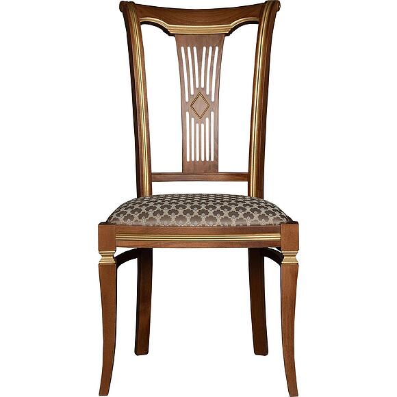 სკამი «პრემიუმი მ 3024» პ5.0932.5.01, ადგილი: ნაჭერი, ფერი: ანტიკური ბრინჯაო მოოქროვილი