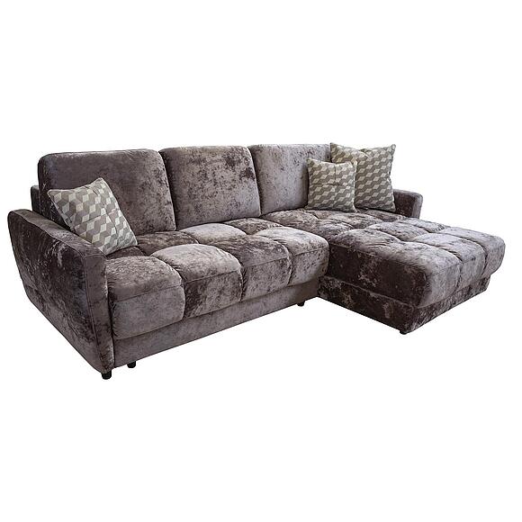 კუთხის დივანი «კუბი» (2მლ.6მრ), ადგილი: ნაჭერი, ტყავის ჯგუფი: 19 ჯგუფი