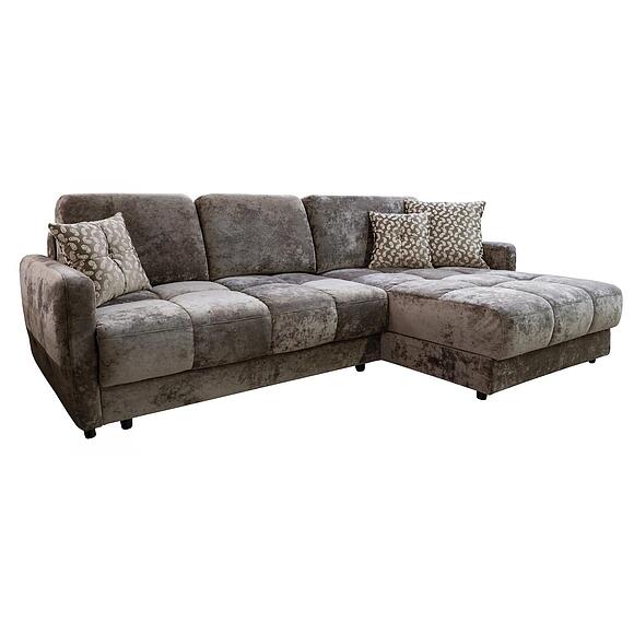 კუთხის დივანი «კუბი» (2მლ.6მრ), ადგილი: ნაჭერი, ტყავის ჯგუფი: 19 ჯგუფი