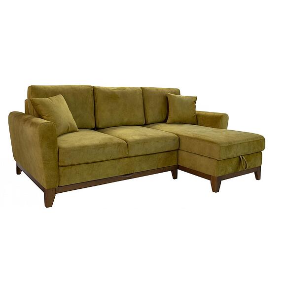 კუთხის დივანი «ვივა» (2მლ/რ8მრ/ლ), ადგილი: ნაჭერი, ტყავის ჯგუფი: 19 ჯგუფი