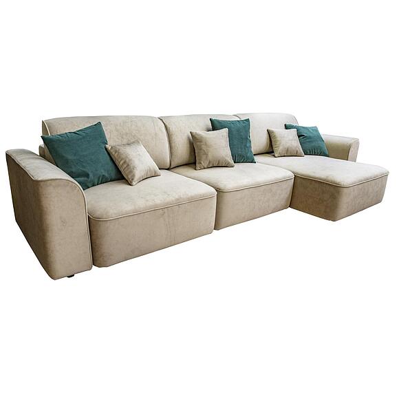 კუთხის დივანი  «ტვენი» (1მლ/რ.10მ.8მრ/ლ), ადგილი: ნაჭერი, ტყავის ჯგუფი: 19 ჯგუფი