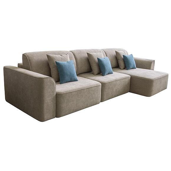 კუთხის დივანი  «ტვენი» (1მლ/რ.10მ.8მრ/ლ), ადგილი: ნაჭერი, ტყავის ჯგუფი: 19 ჯგუფი