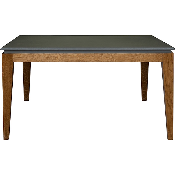 Стол журнальный «Дольче» П3.597.0.06, Материал: МДФ, крашеная, Цвет: Базальт + Дуб рустикаль