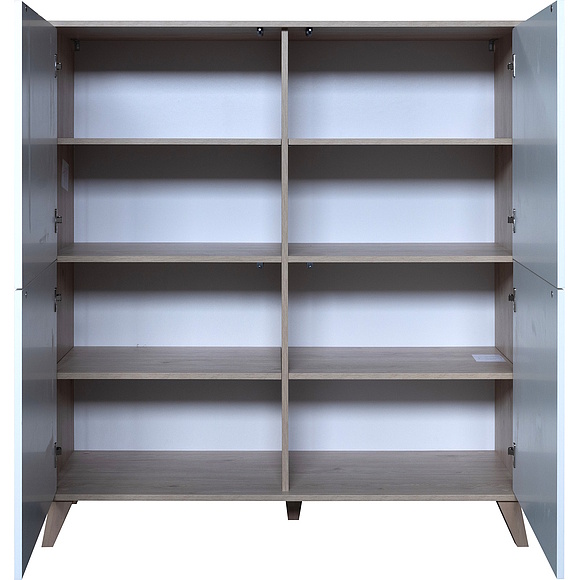 ტუმბო «ტრინიტი» პ6.114.0.04, ადგილი: ლდსპ+მდფ, ფერი: ვანილი + ჰიკორი კინგსტონი