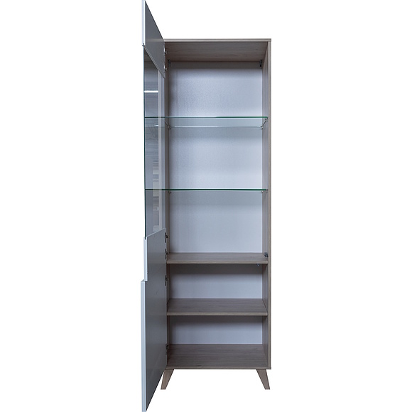 Шкаф «Тринити» П6.114.0.01, Материал: МДФ, Цвет: Ваниль + Гикори Кингстон