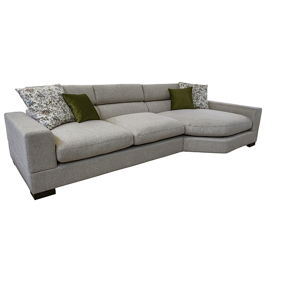 კუთხის დივანი «ჰილსი» (2მლ/რ5რ/ლ) - SALE, ადგილი: ნაჭერი, ტყავის ჯგუფი: 19 ჯგუფი