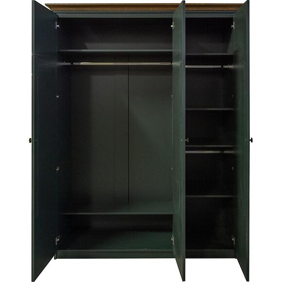 Шкаф для одежды 3д «Кармен Прованс» П3.0581.1.02, Материал: Массив (дуб), Цвет: грин + дуб рустикаль