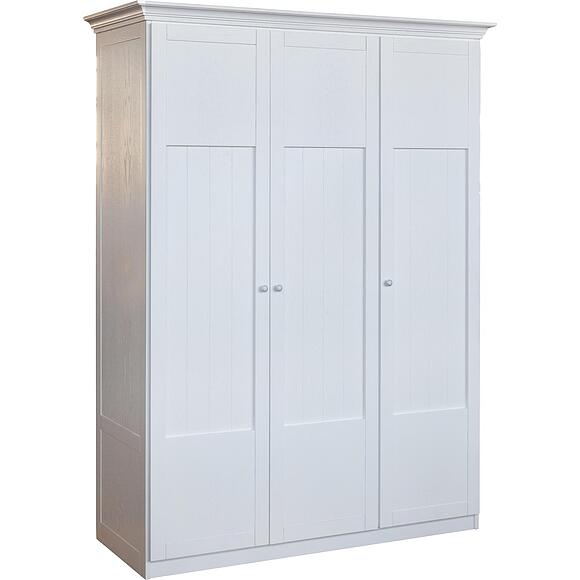 Шкаф для одежды 3д «Кармен Прованс» П3.0581.1.02, Материал: Массив (дуб), Цвет: Молоко+Дуб Сахара